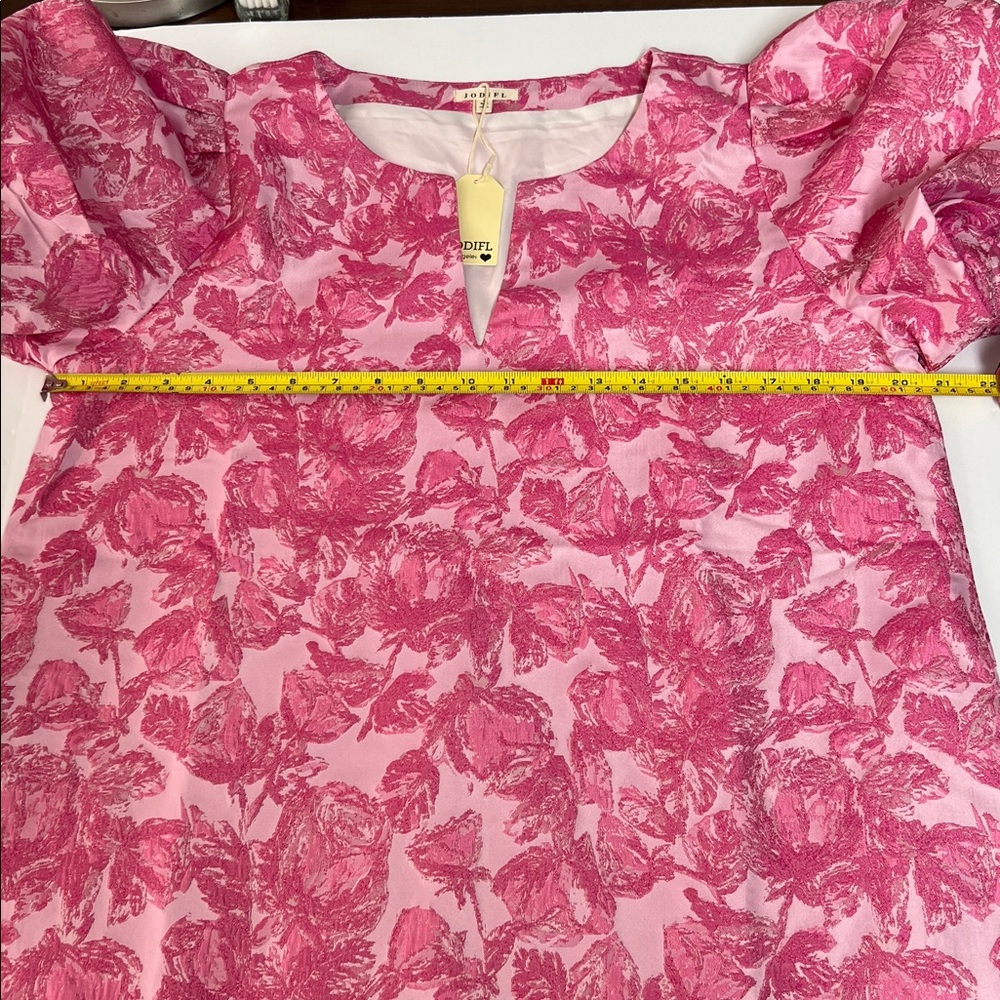 NWT Jodifl Dress Large Pink - Picture 13 of 16